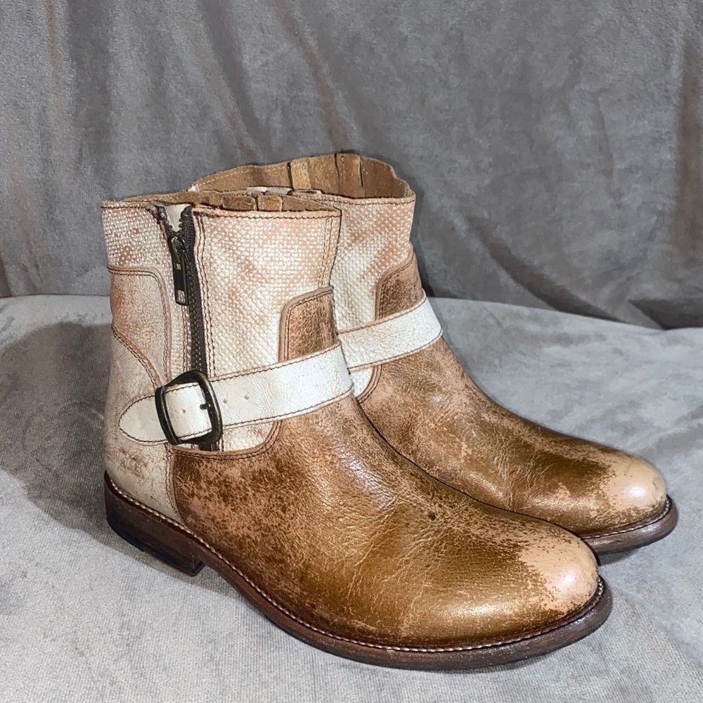 Bed Stu Becca Caramel Nectar Lux ankle boots
